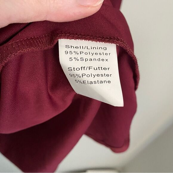 Scarlet Darkness Sweetheart Neck Frill Trim Lace Up Dress Whimsigoth Goth - Picture 5 of 7